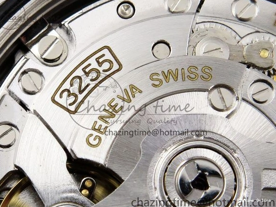 0516 FreshLook DayDate 40 SS JDF 904L Steel Gray Stick Dial on President Bracelet VR3255 V3 (Gain Weight) 1446
